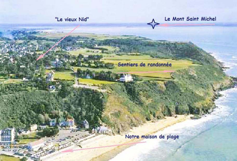 Le Vieux Manoir Bed and Breakfast Carolles Buitenkant foto
